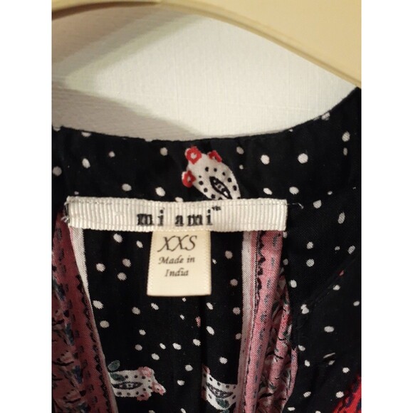 Cynthia Rowley linen mini dress 2 & Miami black boho sundress xxs casual summer - Picture 12 of 16